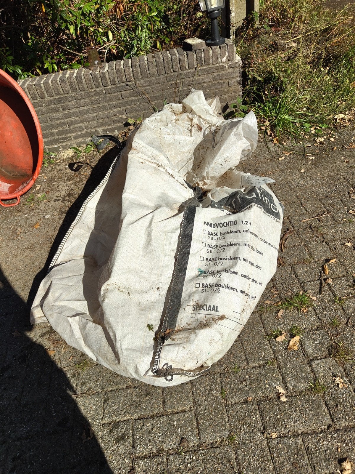 big bag, Ophalen