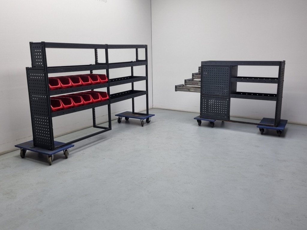 Modul-System bedrijfswagen inrichting