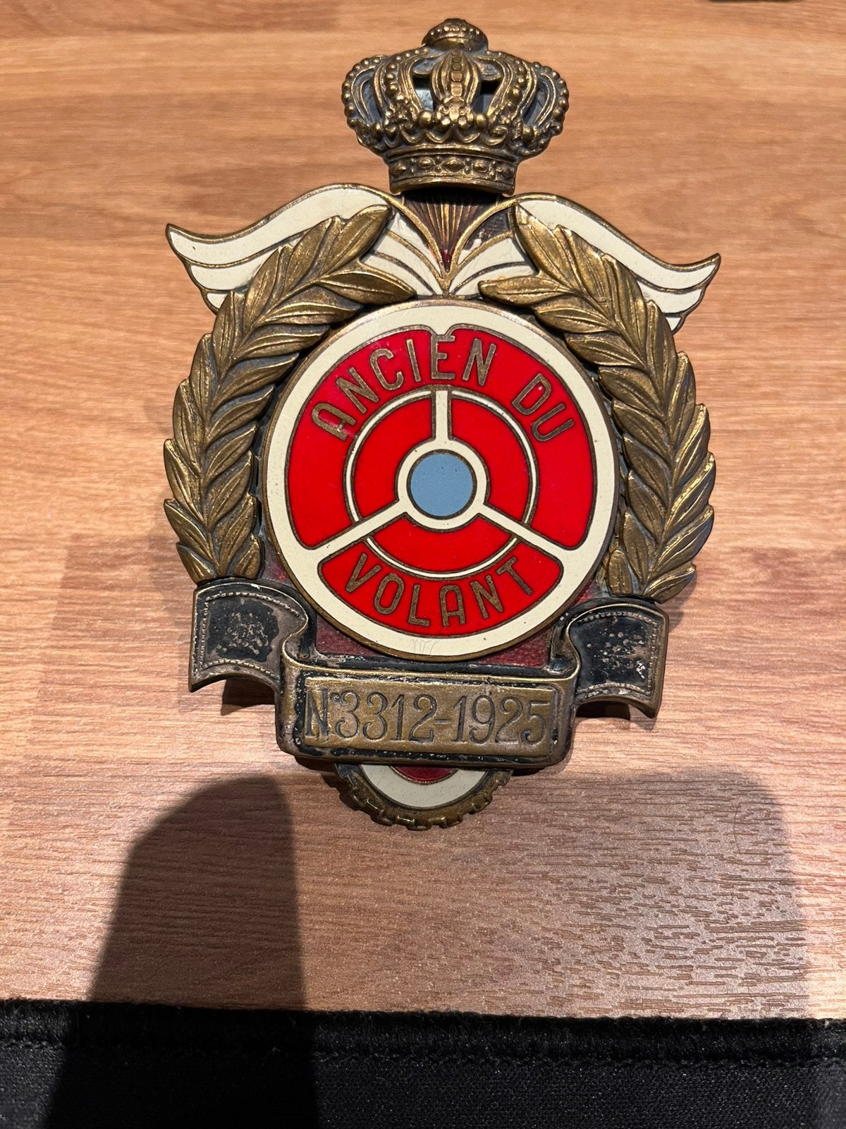 Badge de calandre de voiture belge, Enlèvement ou Envoi, Utilisé