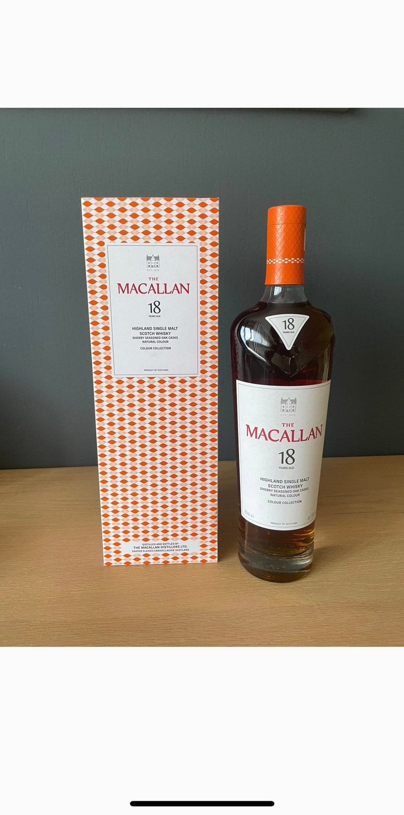 The Macallan 18y - colour collection, Ophalen of Verzenden, Nieuw, Overige typen, Vol