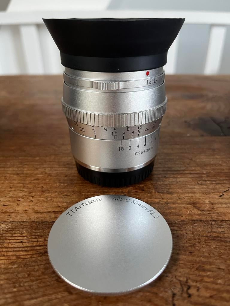 TT Artisan 50mm f1.2 FX mount, Ophalen of Verzenden, Zo goed als nieuw