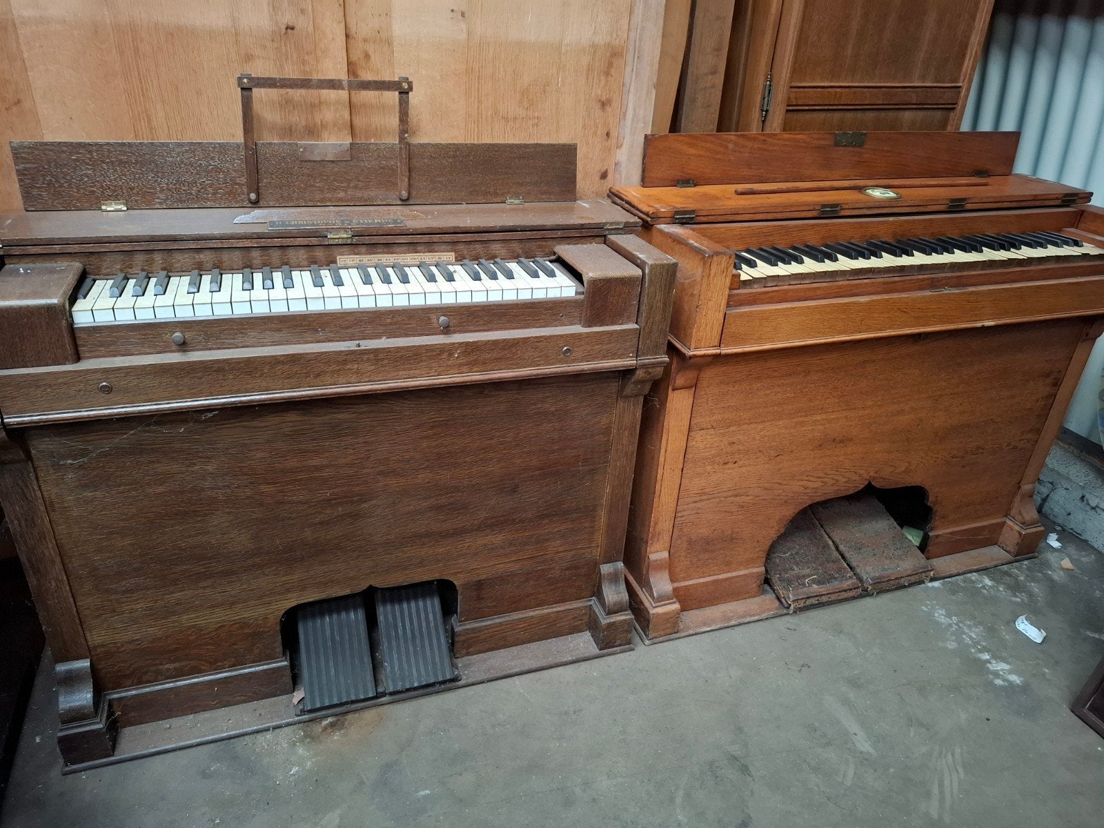 2 antieke orgels, Muziek en Instrumenten, Orgels, Ophalen
