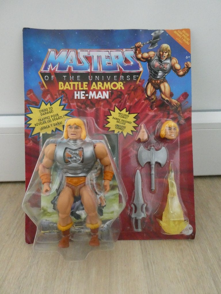 He-Man Battle Armor Masters of the Universe Origins MOTU, Verzamelen, Poppetjes en Figuurtjes, Ophalen of Verzenden, Nieuw