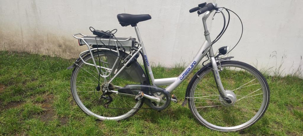 Elektrische fiets, Fietsen en Brommers, Fietsen | Dames | Damesfietsen, Ophalen of Verzenden, Gebruikt, Overige merken, Versnellingen