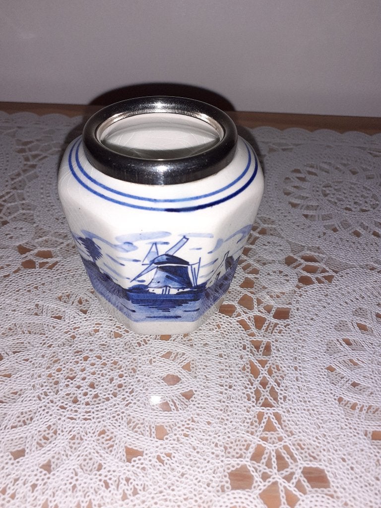 Pot de DELFTS HOLLAND bleu et blanc, Ophalen