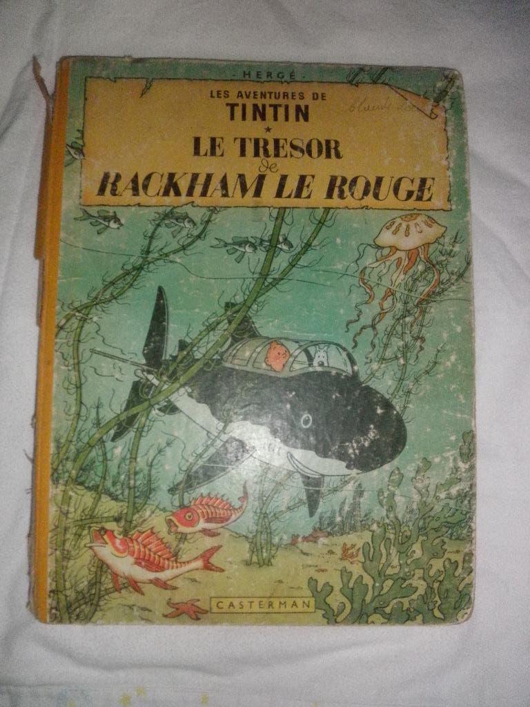 bd, Gelezen, Eén stripboek, Ophalen of Verzenden, Hergé