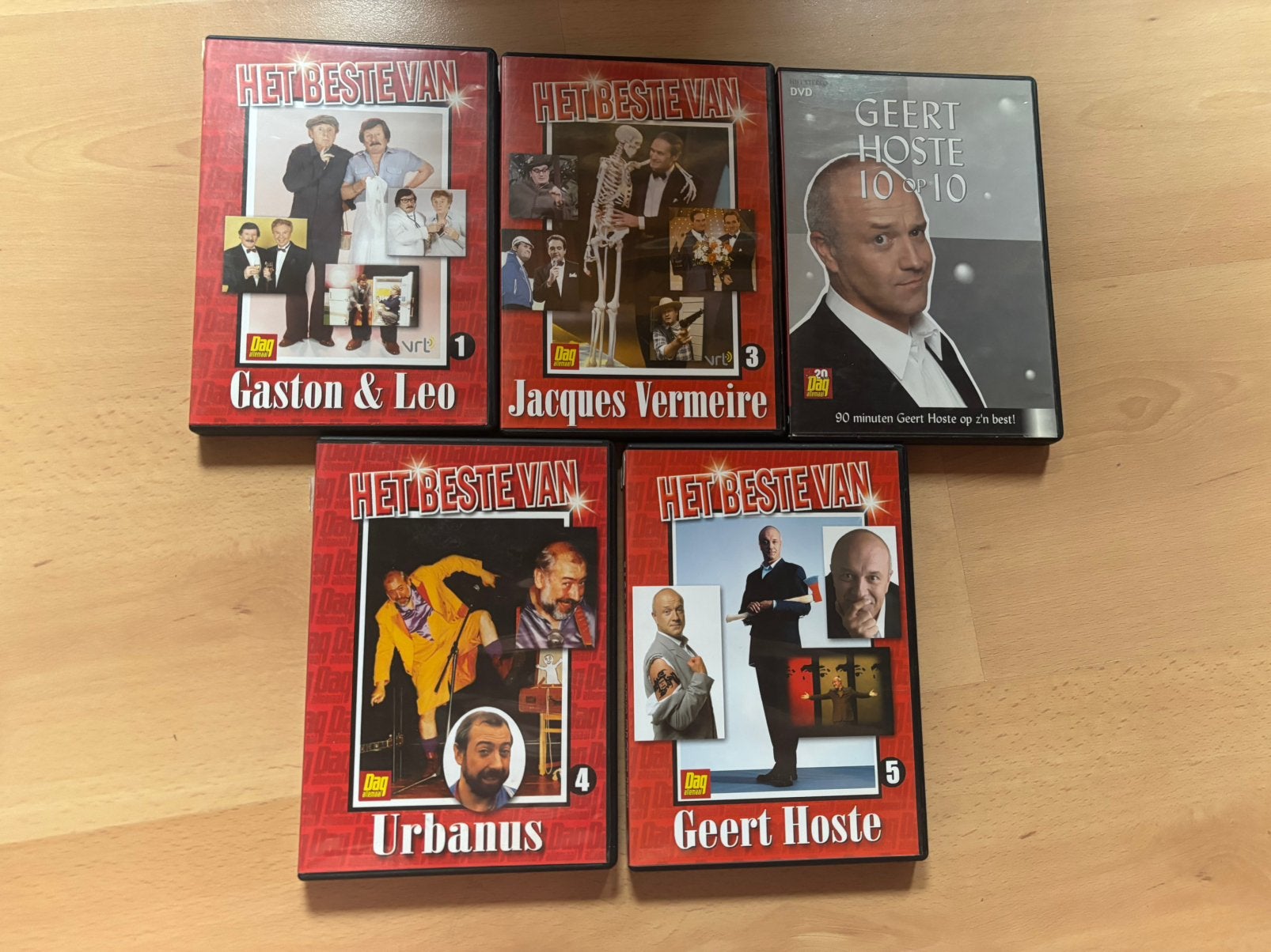 5 DVD flamands - Le meilleur de..., Envoi, Utilisé