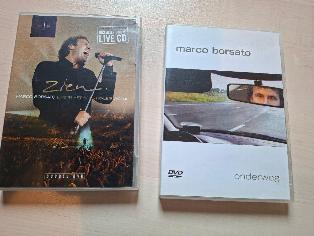 Marco Borsato DVD-Pakket: Onderweg  + Zien Live (2-DVD), Ophalen of Verzenden, Concert, Bonusmateriaal