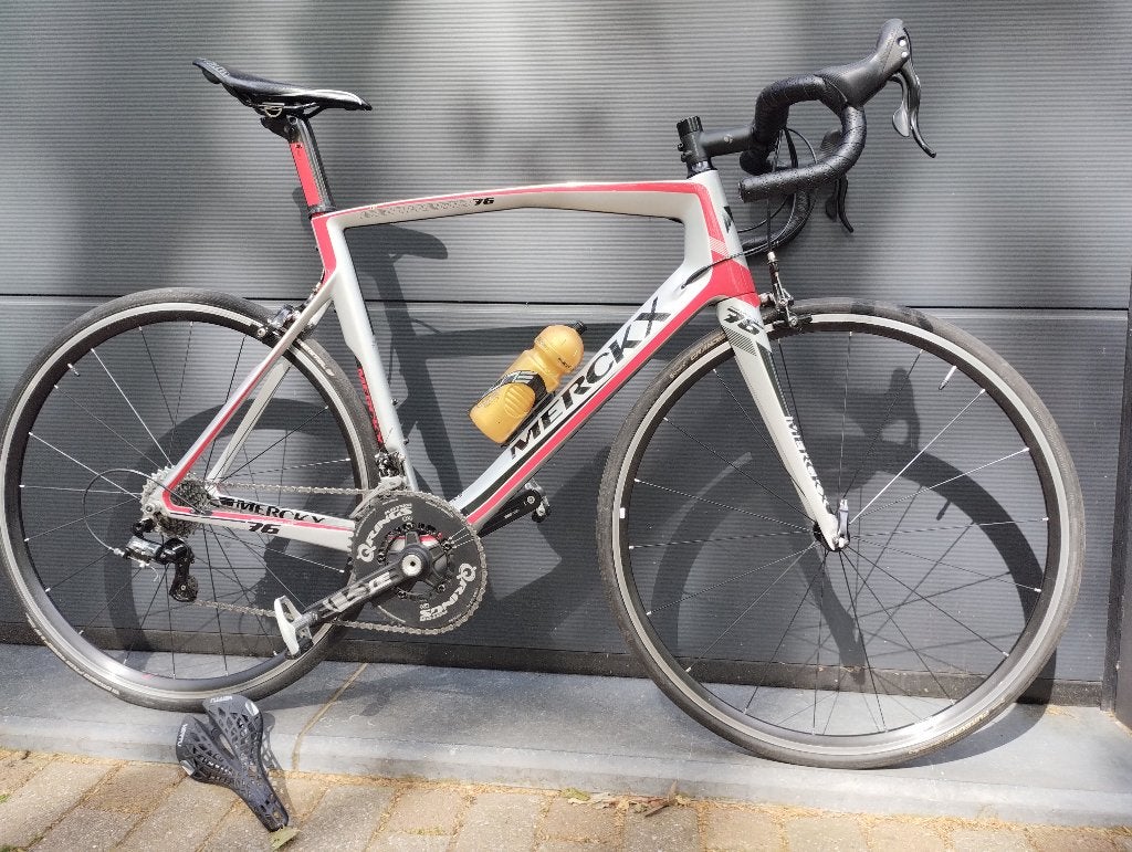 Vélo Eddy Merckx SanRemo carbone, Autres marques, Frein à tambour, 57 à 61 cm, Comme neuf