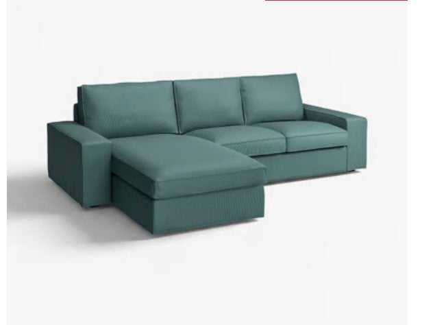 Canapé 3 places KIVIK avec chaise longue, Maison & Meubles, Enlèvement, Comme neuf