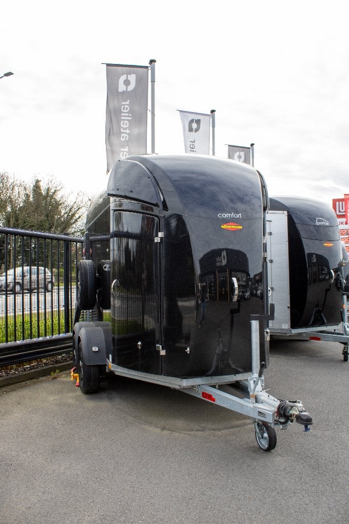 Paardentrailer Böckmann Comfort Stockmodel, Dieren en Toebehoren, Ophalen, Nieuw, Polyester, 2-paards trailer