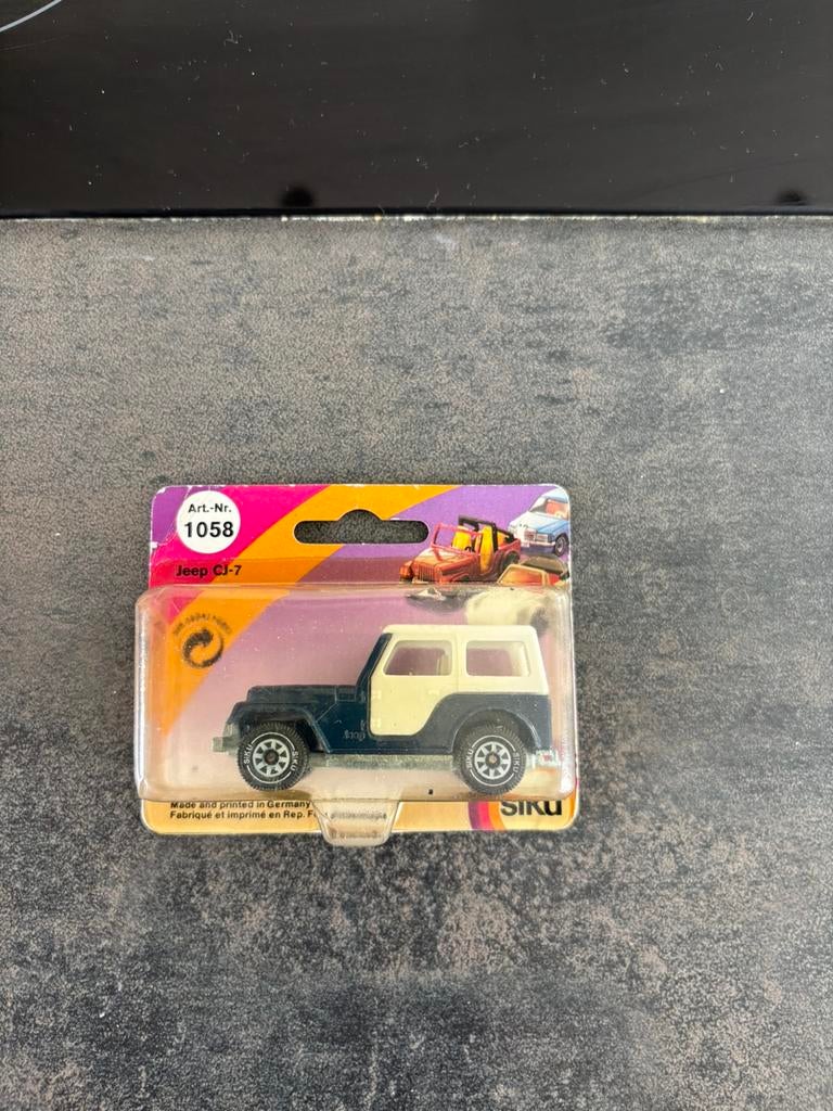 Siku Jeep CJ7, Enlèvement ou Envoi, Neuf, Voiture, SIKU