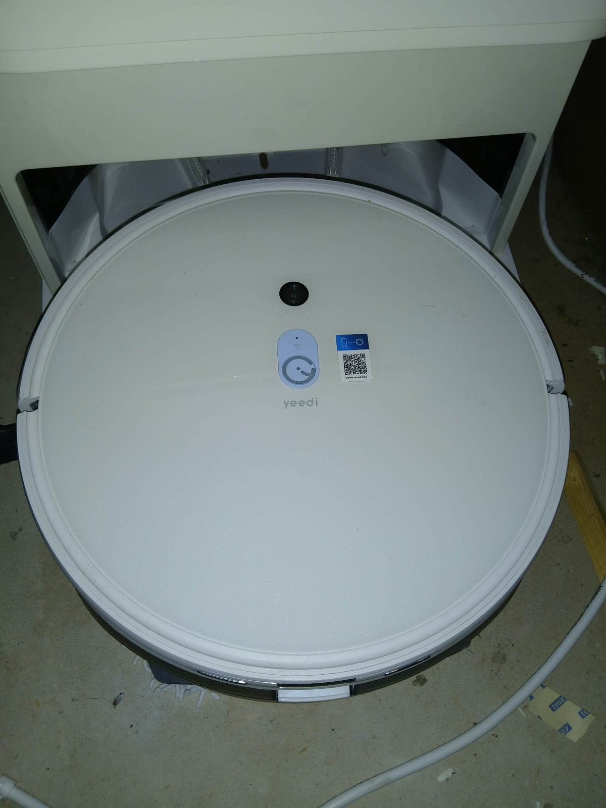 Yeedi Mop Station Robotstofzuiger en dweil, Elektronische apparatuur, Overige merken, Zo goed als nieuw, Robotstofzuiger, Inclusief accessoires