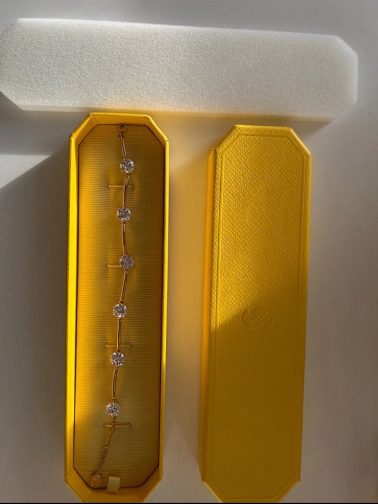 Bracelet swarovski, Enlèvement ou Envoi, Comme neuf