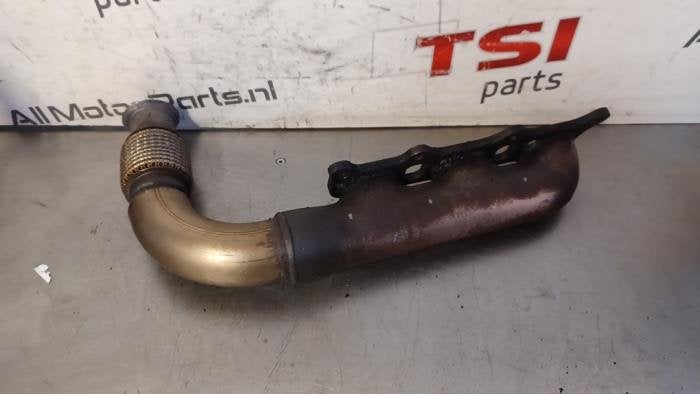 Tubulure d'échappement d'un Audi A6, -, 3 mois de garantie, Audi, Utilisé
