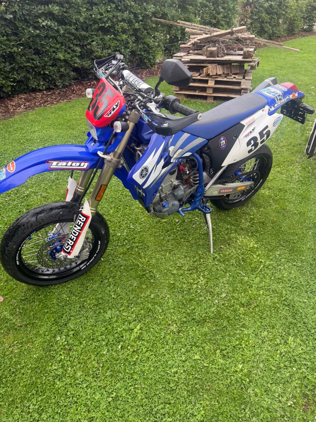 Yamaha wr450f supermoto nieuwe velgen en banden, Ophalen, Zo goed als nieuw, Yamaha