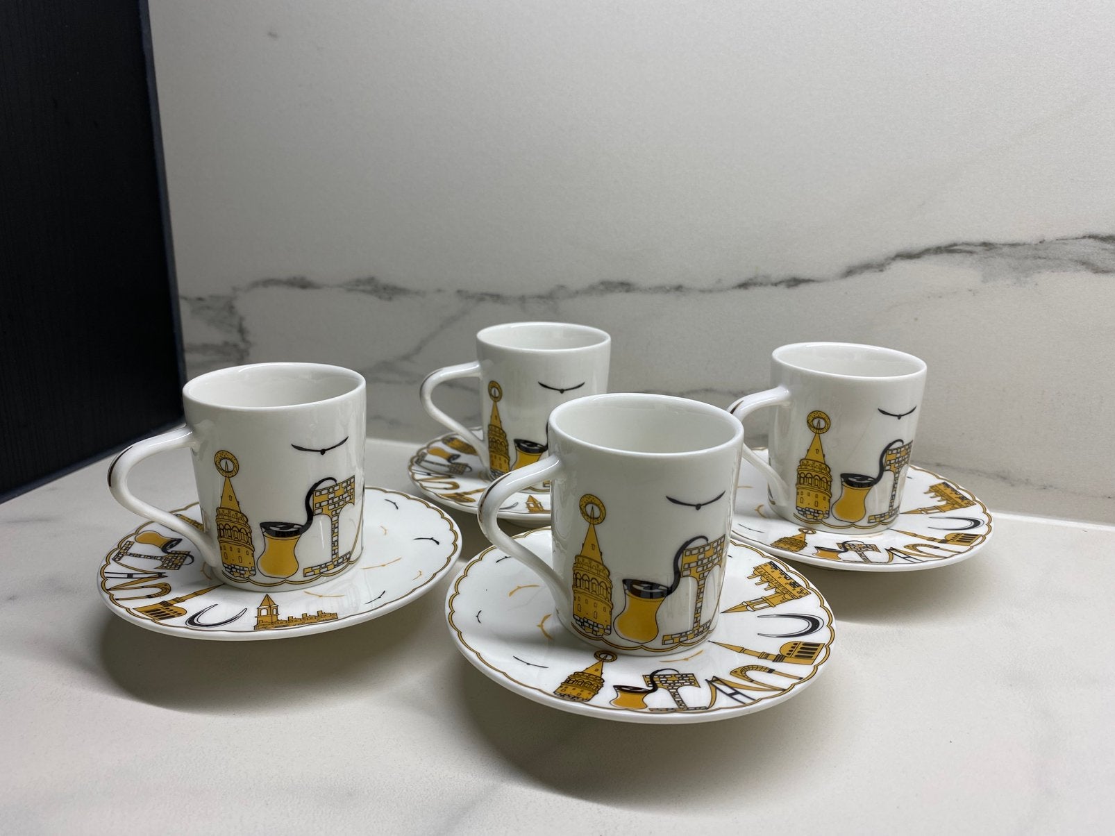8 delig espresso set - Gezer (nieuw), Aziatisch, Overige merken, Overige typen, Nieuw