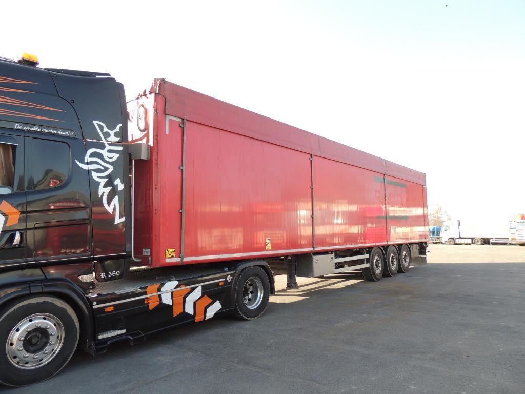 oplegger kraker walking floor 2020, Auto's, Bedrijf, 2 deurs, Aanhangers en Opleggers, Te koop