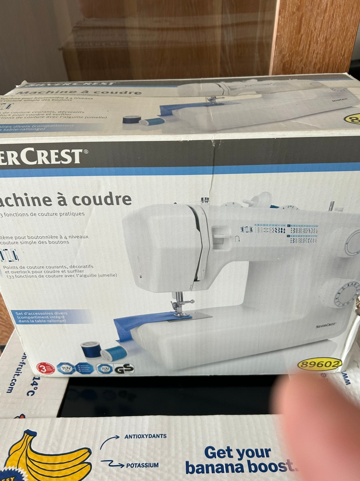 Naaimachine zo goed als nieuw, Enlèvement ou Envoi, Comme neuf, Machine à coudre, Autres marques