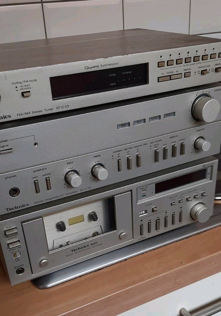 Coffret vintage Technics des années 70 aux années 80, Enlèvement ou Envoi