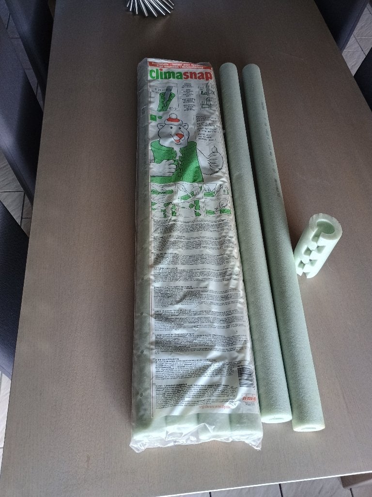 Buisisolatie climasnap 6 x 1  meter 5 €, Doe-het-zelf en Bouw, Ophalen of Verzenden