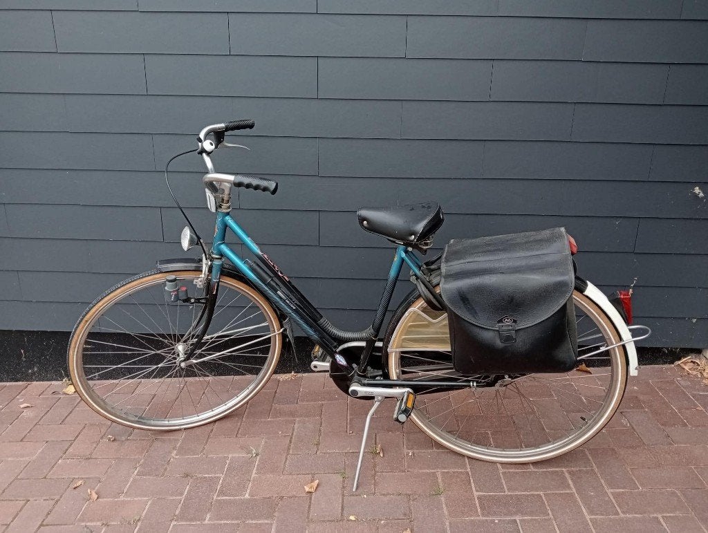 Damesfiets, Fietsen en Brommers, Ophalen, Gebruikt, Terugtraprem