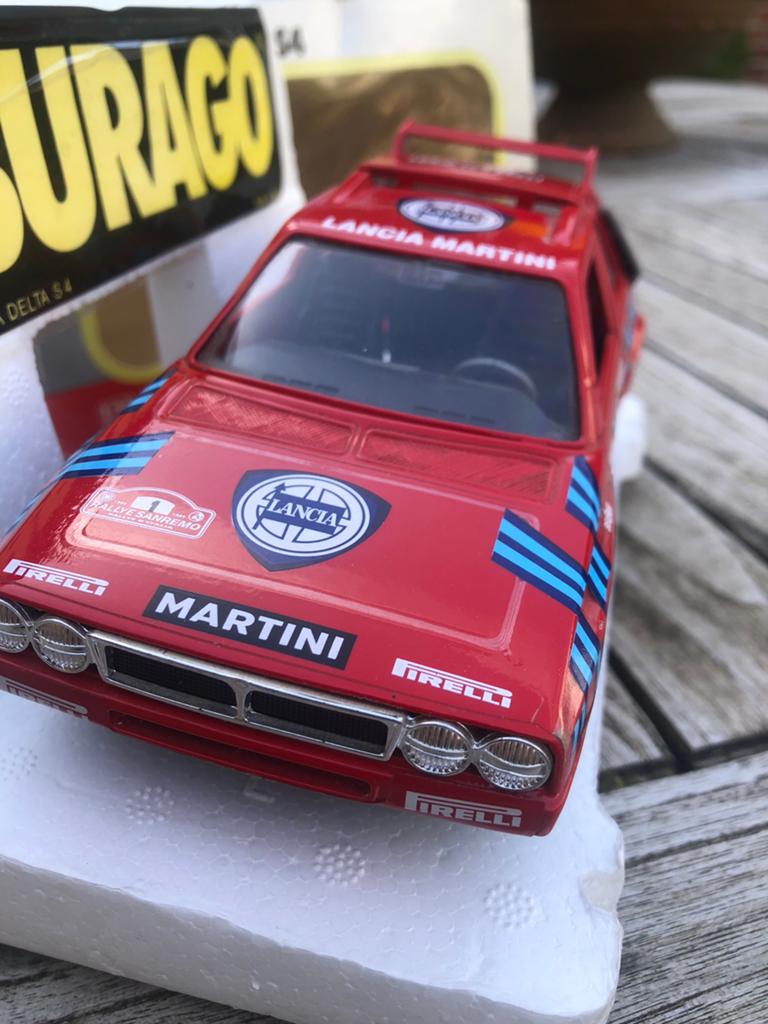 Lancia Delta S4 Martini, Enlèvement, Comme neuf