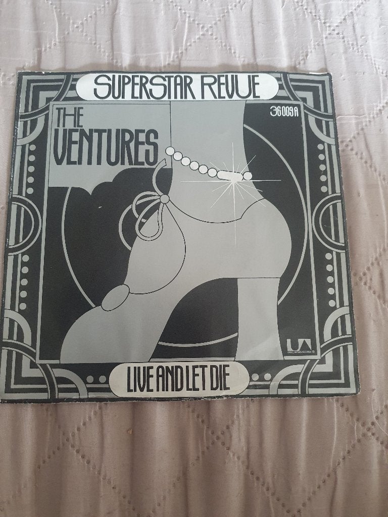 S - The Ventures – Superstar Revue / Live And Let Die - 1975, CD & DVD, 7 inch, Comme neuf, EP, R&B et Soul