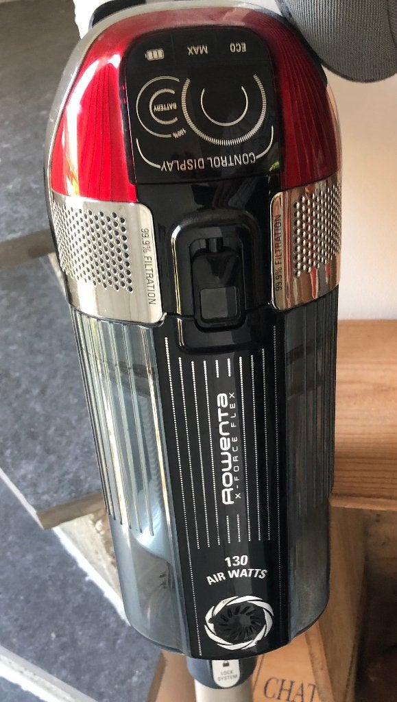 Rowenta X force flex sans chargeur, Electroménager, Enlèvement, Utilisé, Réservoir, Rowenta