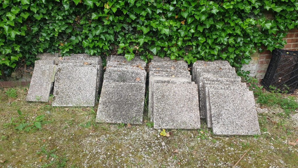Gratis grindtegels, Doe-het-zelf en Bouw, Tegels, Ophalen, 40 tot 60 cm, Gebruikt, 40 tot 60 cm