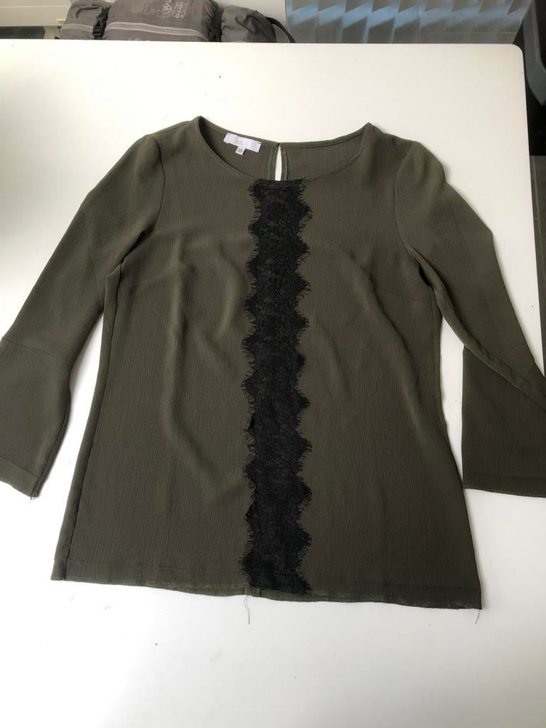 Longsleeve maat 36 - signe nature, Enlèvement ou Envoi, Comme neuf, Taille 36 (S), Vert
