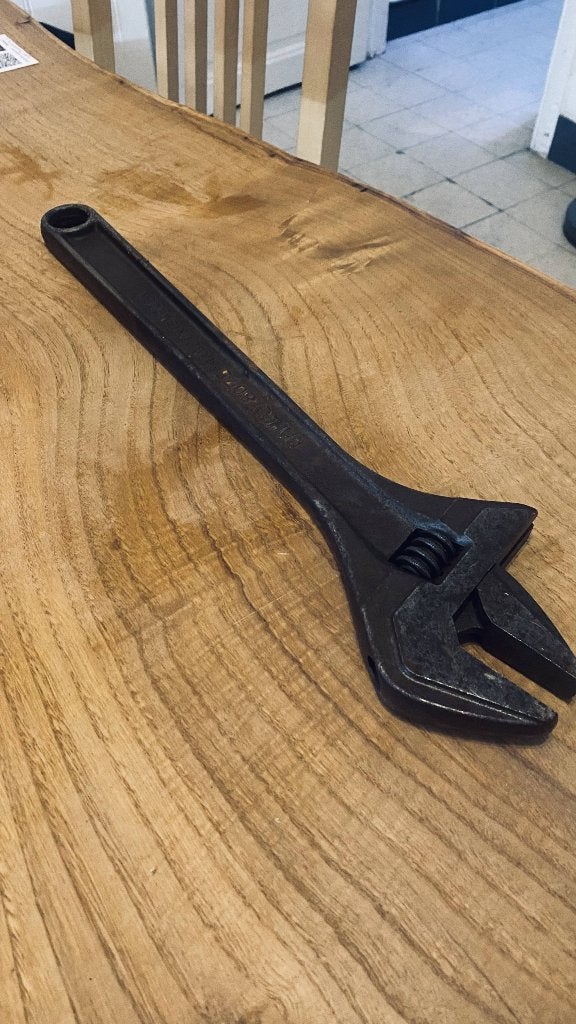 Bahco 8075 - 450mm - 18" - Made in Sweden, Ophalen of Verzenden, Gebruikt, Sleutel/ratel