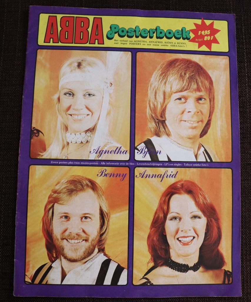 posterboek ABBA 1978, Verzamelen, Muziek, Artiesten en Beroemdheden, Ophalen, Gebruikt, Boek, Tijdschrift of Artikel