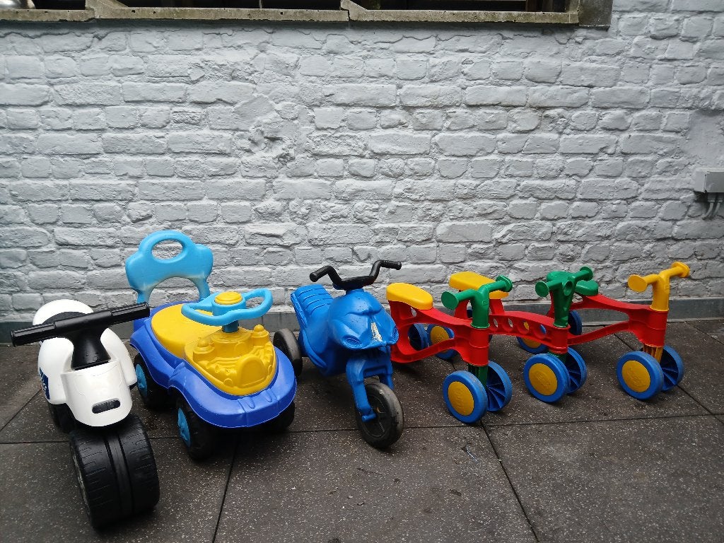 Lot varié pour enfants — tout est à vendre., Vélos & Vélomoteurs, Enlèvement, Utilisé, Frein sur jante, Sans marque