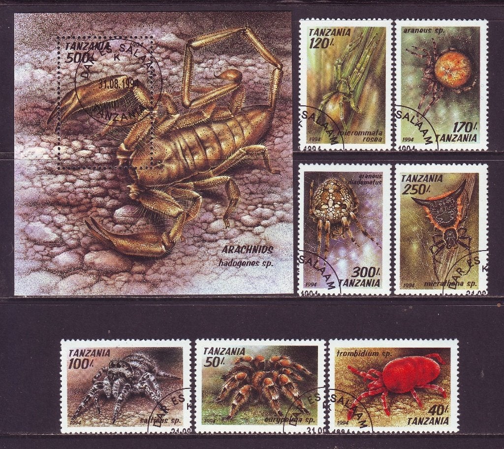 Postzegels themareeksen dieren 1, Ophalen of Verzenden, Gestempeld, Dier of Natuur