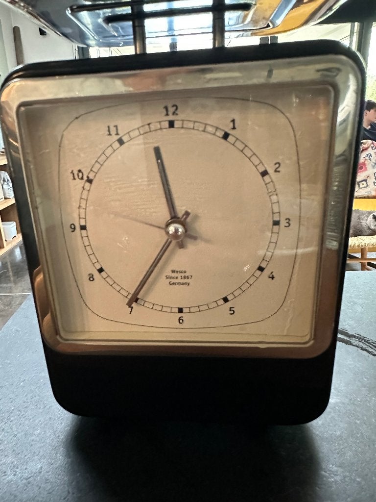 Keukenweegschaal Wesco Retro Zwart, Huis en Inrichting, Ophalen, Zwart, Metaal, Overige merken