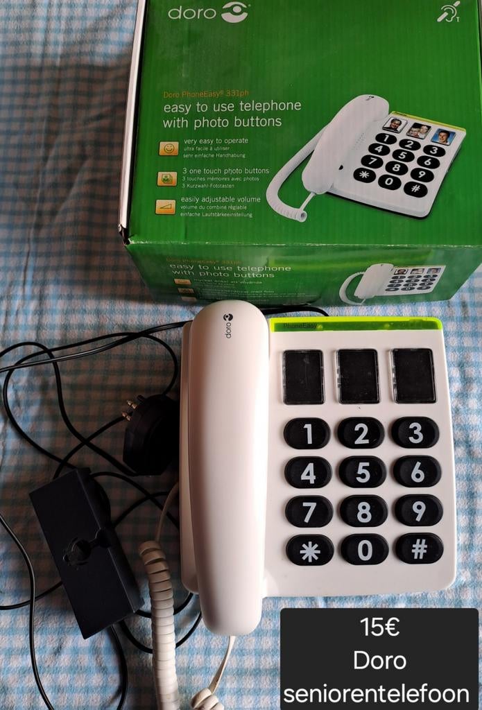 Seniorentelefoon Doro, Telecommunicatie, Vaste telefoons | Niet Draadloos, Ophalen of Verzenden
