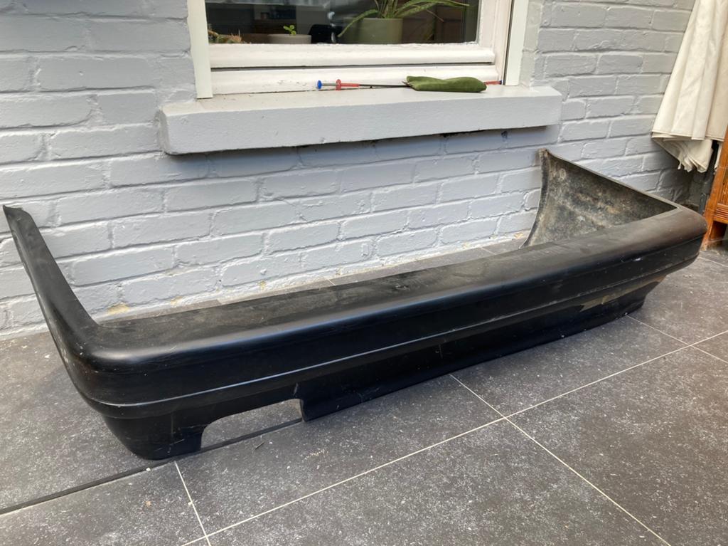 BMW E30 M-tech achterbumper replica, Arrière, Pare-chocs, Enlèvement, Utilisé