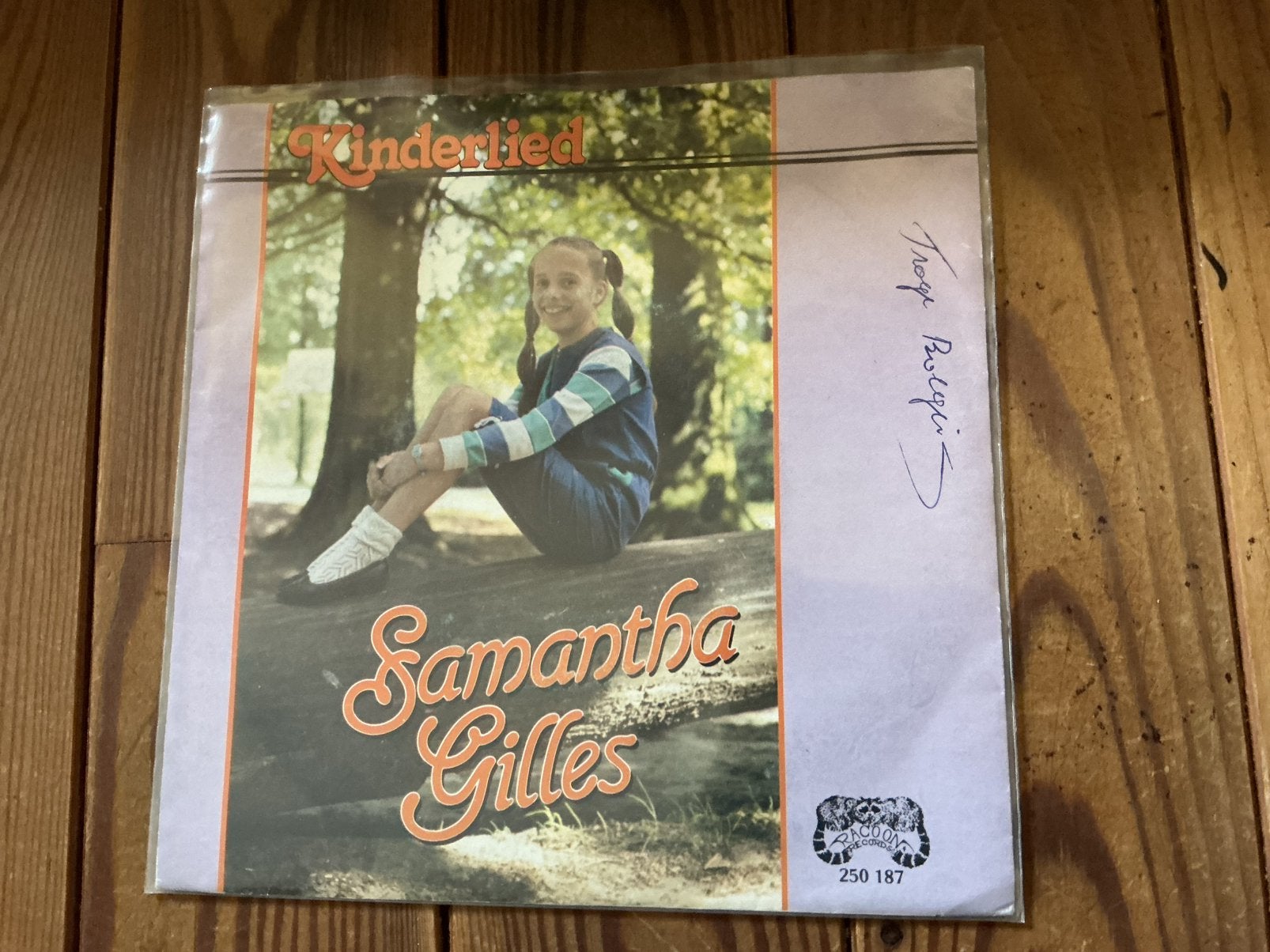 7” Samantha Gilles - kinderlied, Cd's en Dvd's, Ophalen of Verzenden, Gebruikt