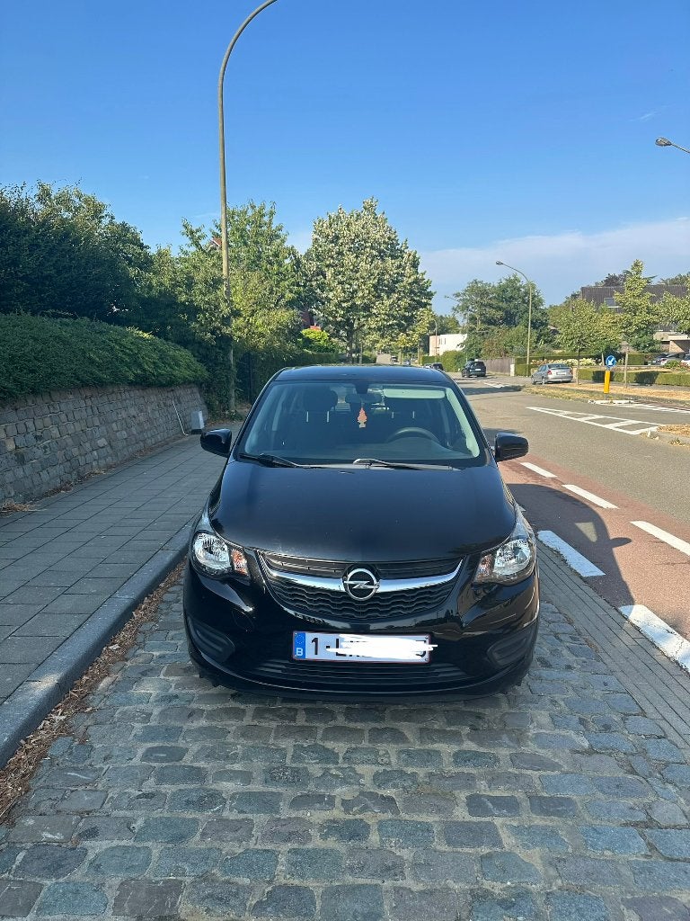 Opel Karl 1.0 benzine 2019. 27900 km, Auto's, Opel, Xenon verlichting, Zwart, 5 deurs, Particulier