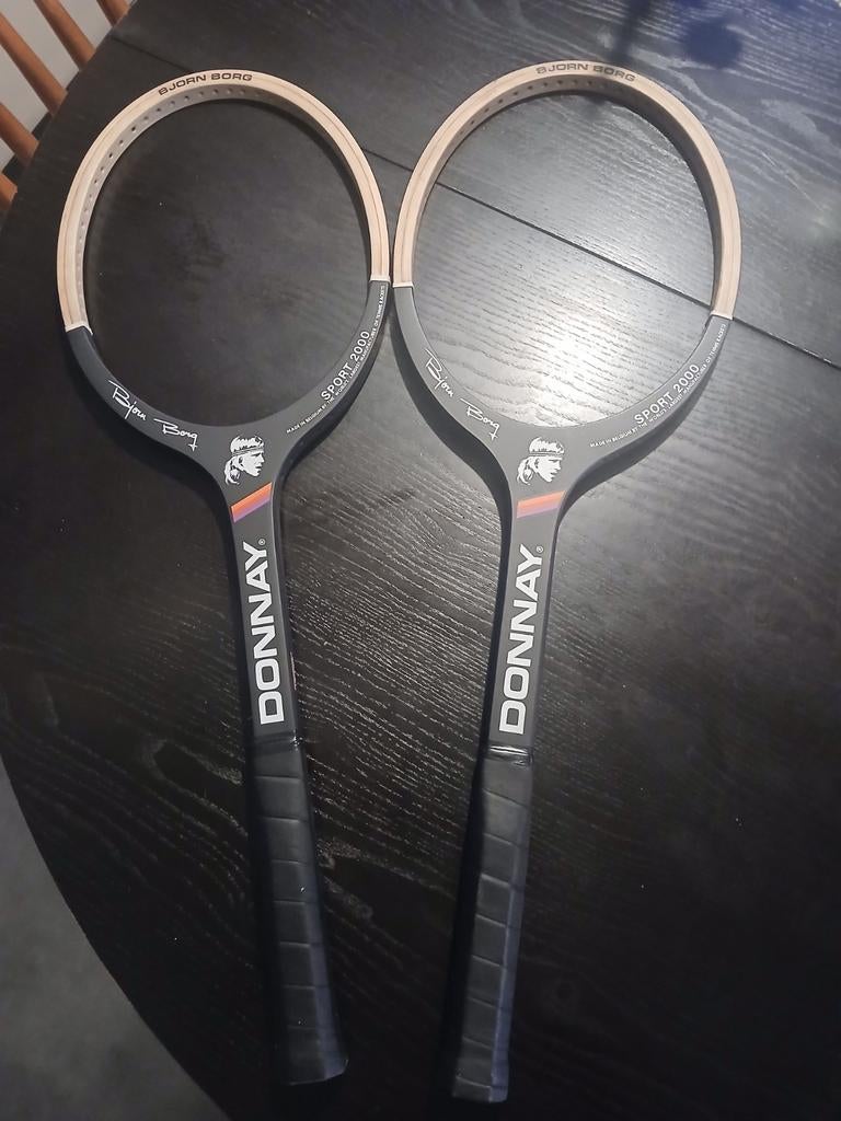 2 raquettes Donnay Bjorn Borg neuves Vintage pour collection, Enlèvement ou Envoi