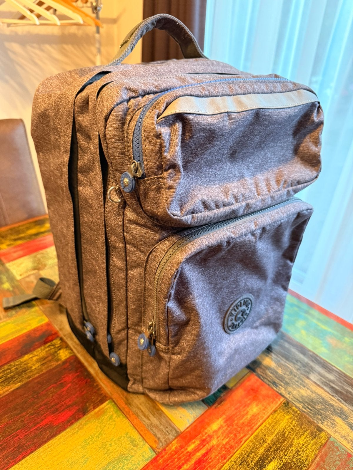 Cartable d’ecole Kipling Gris Clair 28 L, Bijoux, Sacs & Beauté, Sacs | Cartables, Enlèvement, Comme neuf, Gris, Sac à dos