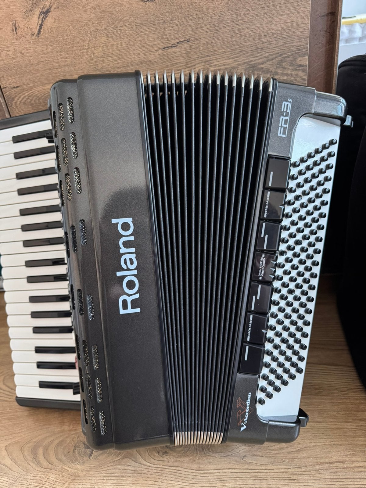 Accordéon Roland FR-3s + accessoires – Excellent état, Muziek en Instrumenten, Ophalen, Zo goed als nieuw, 120-bas