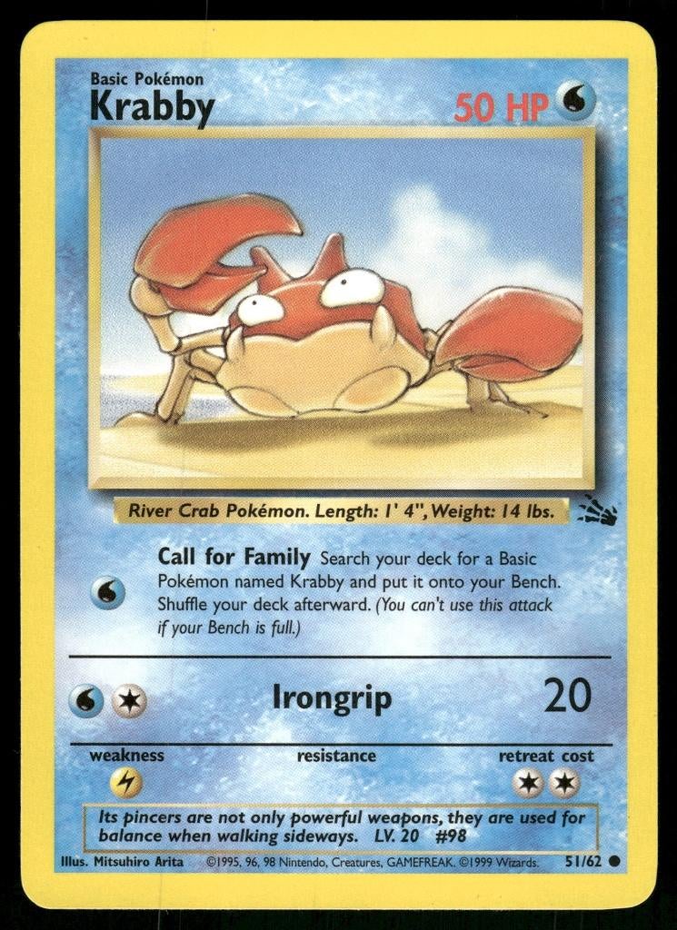 Krabby 51/62 - Fossil (NM), Hobby en Vrije tijd, Verzenden, Gebruikt