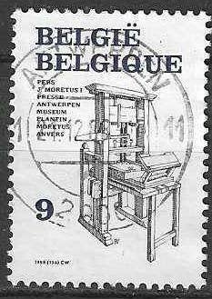 Belgie 1988 - Yvert/OBP 2309 - Boekdrukkunst (ST), Verzenden, Gestempeld, Gestempeld