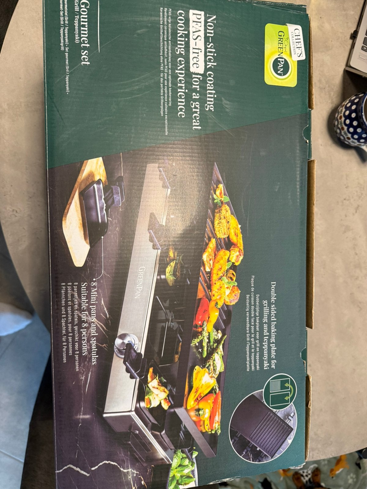 Teppanyaki grill, Electroménager, Appareils à gourmet, Enlèvement, Comme neuf