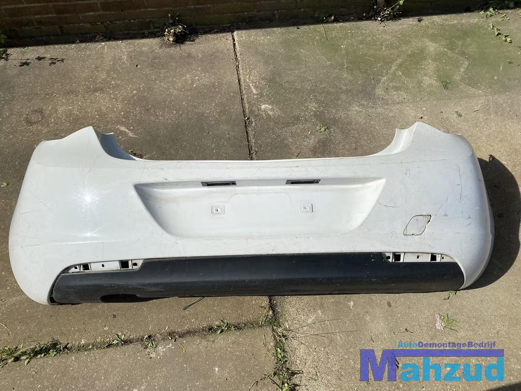 OPEL ASTRA J Wit achterbumper bumper achter 2009-2015, Gebruikt, Opel Automobile GmbH, Kontakt@opel-infoservice.de, Achter
