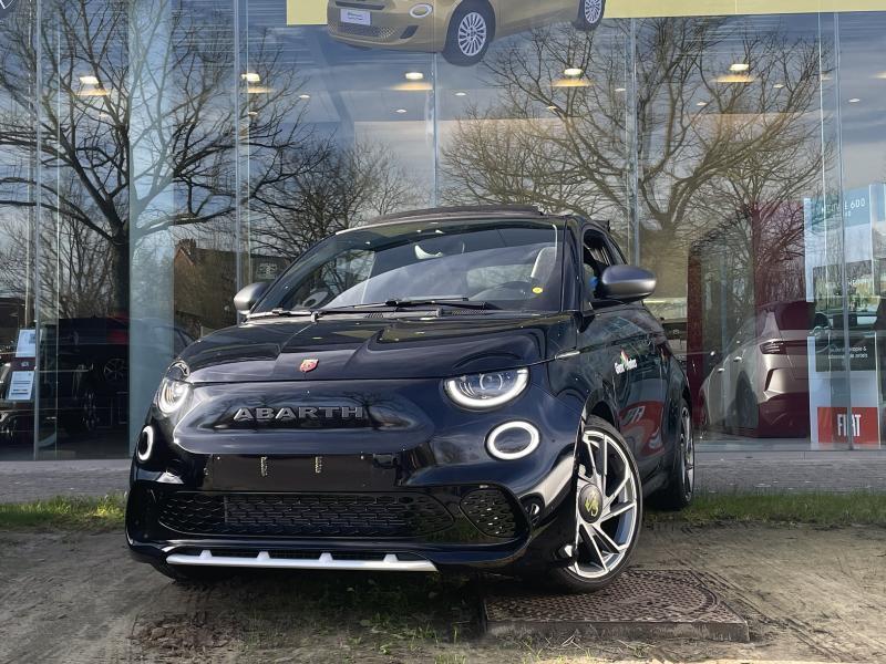 Abarth 595 Turismo Turismo, Auto's, Automaat, Zwart, Elektrisch, Berline