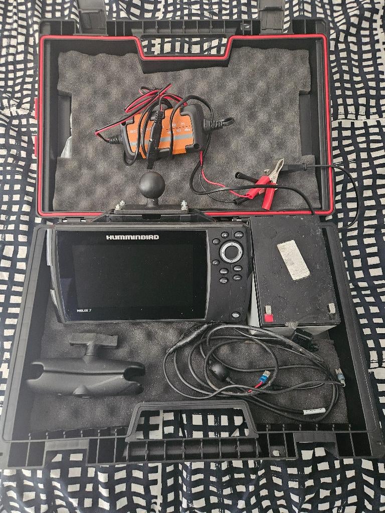 Humminbird echolood, Watersport en Boten, Vis- en Consoleboten, Ophalen, Zo goed als nieuw