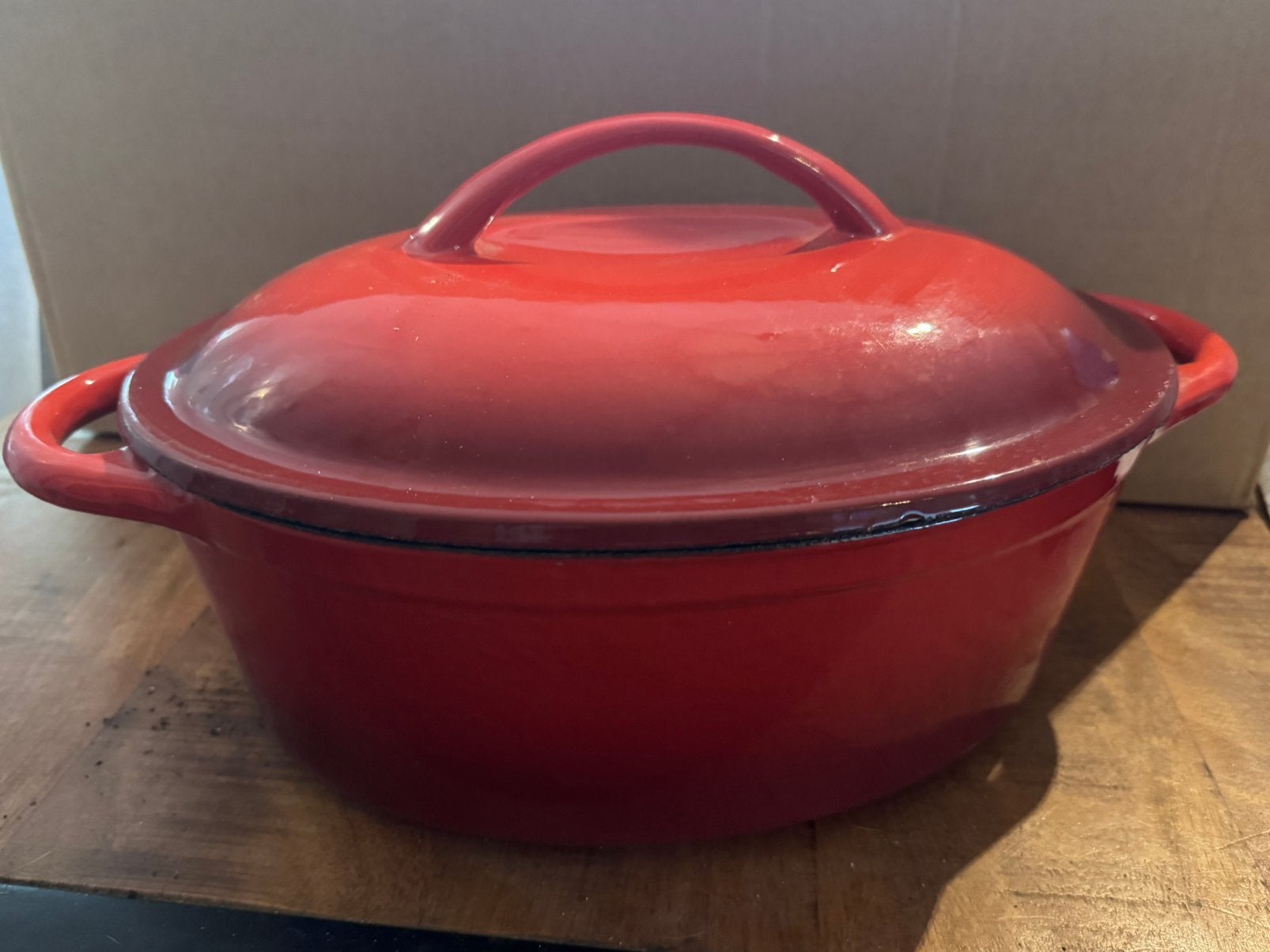 Gietijzeren braadpan, Huis en Inrichting, Keuken | Potten en Pannen, Ophalen, Zo goed als nieuw, Braadpan